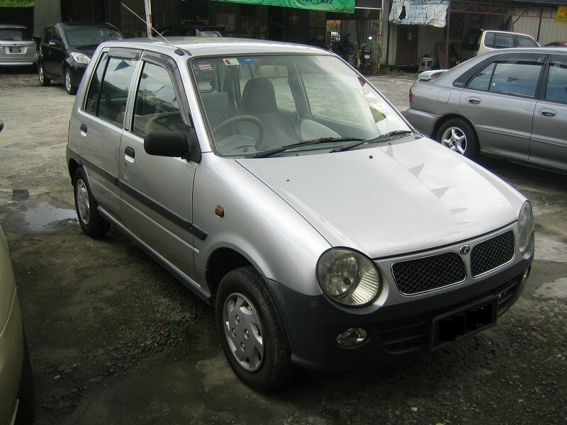 Perodua Kancil (1994–2009) · 0.9 AT (58 л.с.)