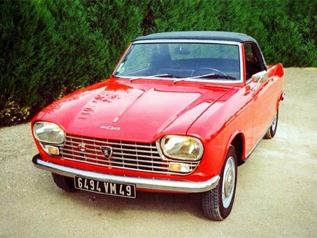 Peugeot 204 (1965–1977) · 1.1 MT (54 л.с.)