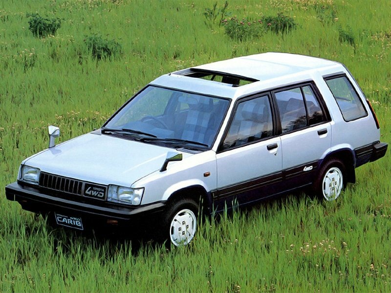 Toyota Sprinter Carib I (1982–1988) · 1.5 MT (90 л.с.) 4WD