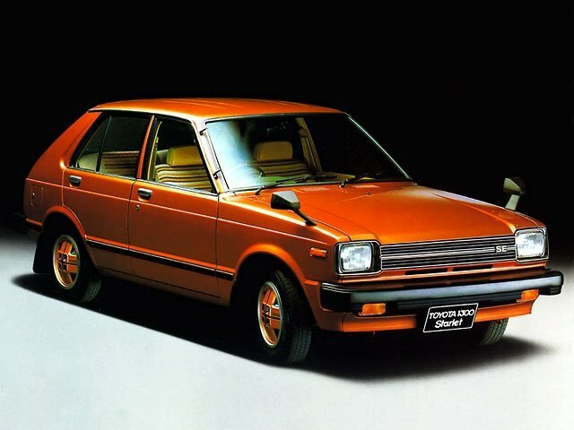 Toyota Starlet II (P60) (1978–1984) · 1.2 MT (54 л.с.)