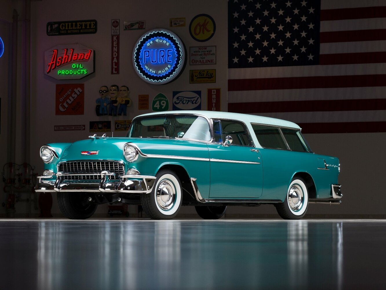 Chevrolet Bel Air II (1955–1957) · 4.6 AT (283 л.с.)