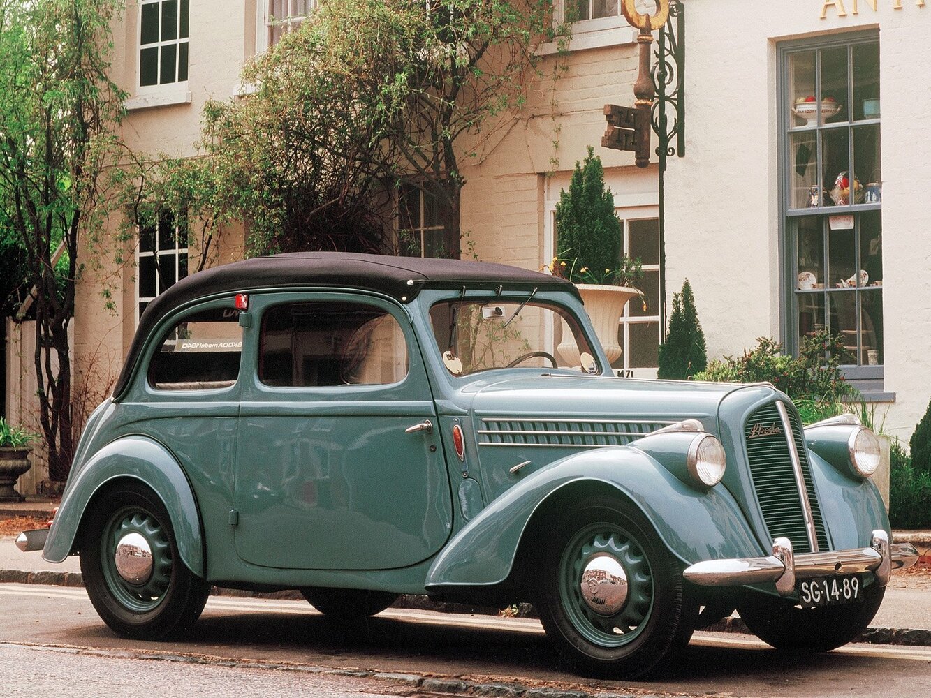 Skoda Popular (1934–1946) · 1.0 MT (27 л.с.)
