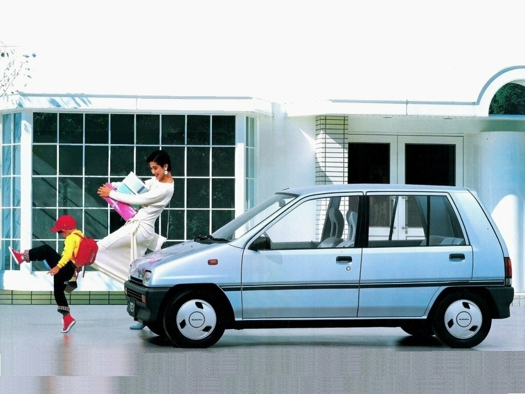 Subaru Rex III (1986–1992) · 0.7 CVT (64 л.с.) 4WD