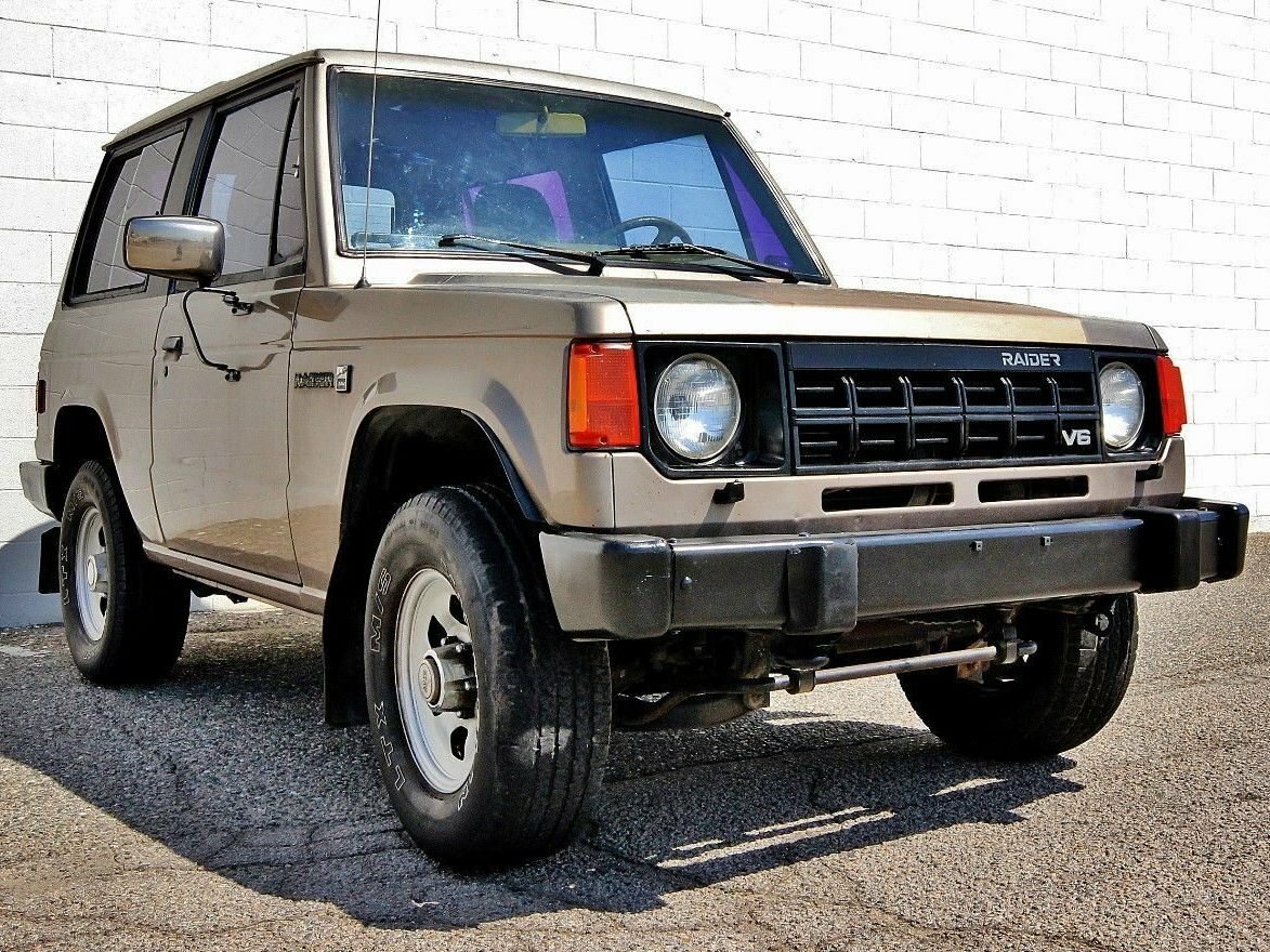 Dodge Raider I (1987–1989) · 2.5d MT (103 л.с.) 4WD