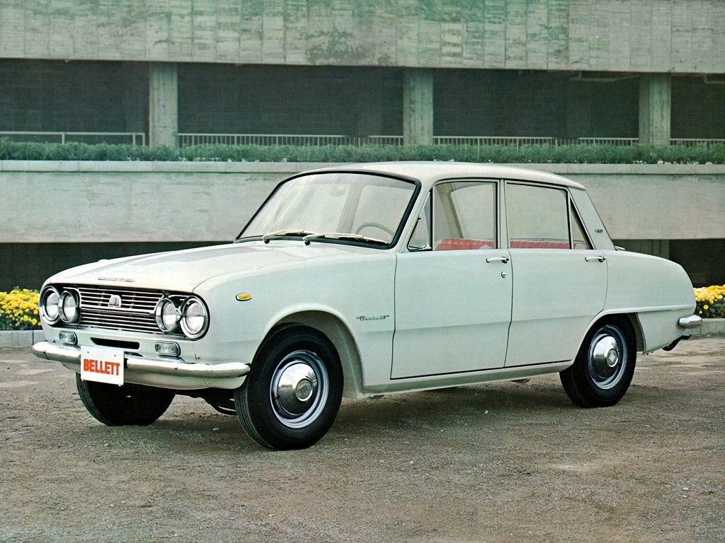 Isuzu Bellett (1963–1973) · 3-speed 1.8d MT (50 л.с.)