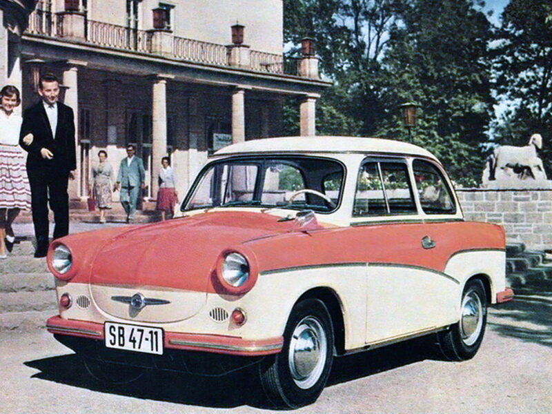 Trabant P50 (1958–1962) · 0.5 MT (18 л.с.)