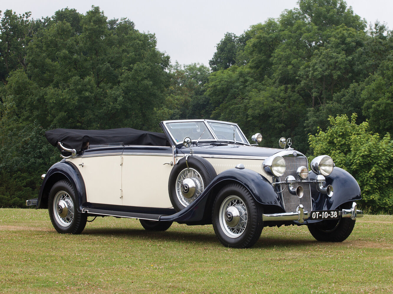 Mercedes-Benz W142 (1937–1942) · Cabriolet D 3.2 MT (78 л.с.)