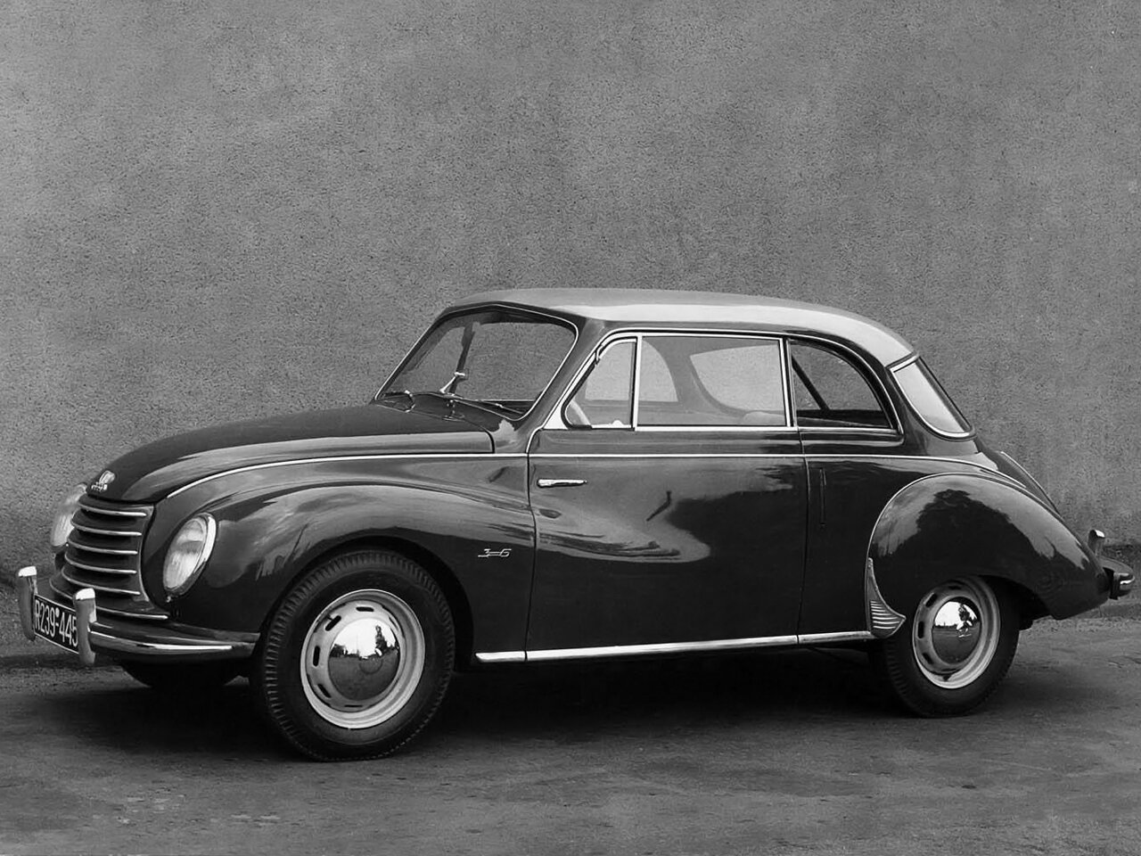 DKW 3=6 F91 (1953–1955) · 3-speed 0.9 MT (34 л.с.)