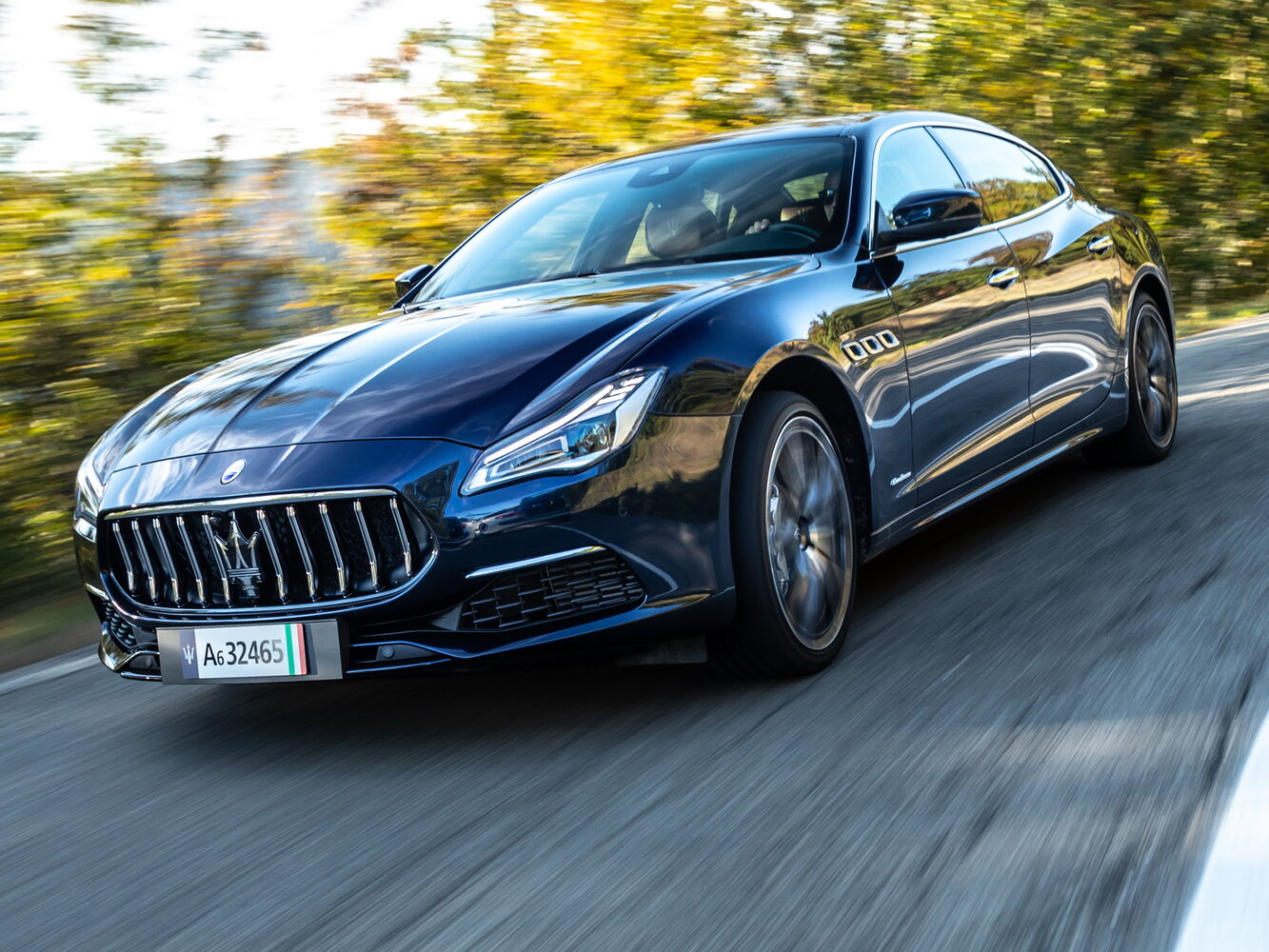 Maserati Quattroporte VI Рестайлинг 2 (2020–2024) · GTS 3.8 AT (530 л.с.)