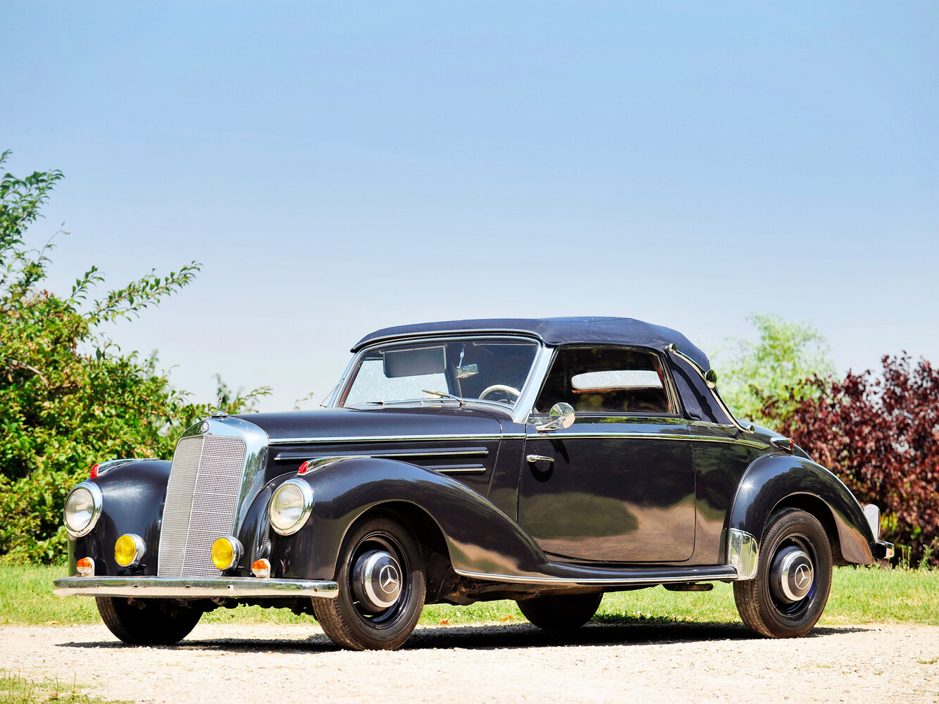 Mercedes-Benz 220 (W187) (1951–1955) · Cabriolet B 2.2 MT (80 л.с.)