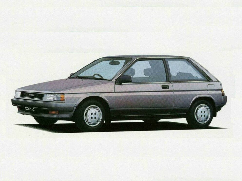 Toyota Corsa III (L30) (1986–1990) · 1.5d MT (67 л.с.)