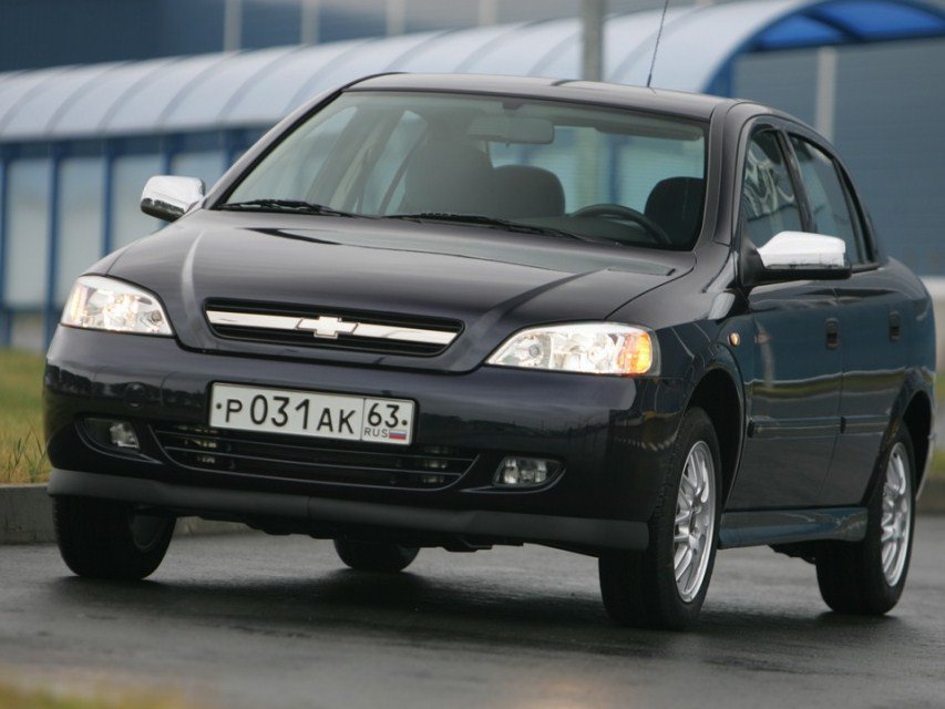Chevrolet Viva (2004–2008) · 1.8 MT (125 л.с.)