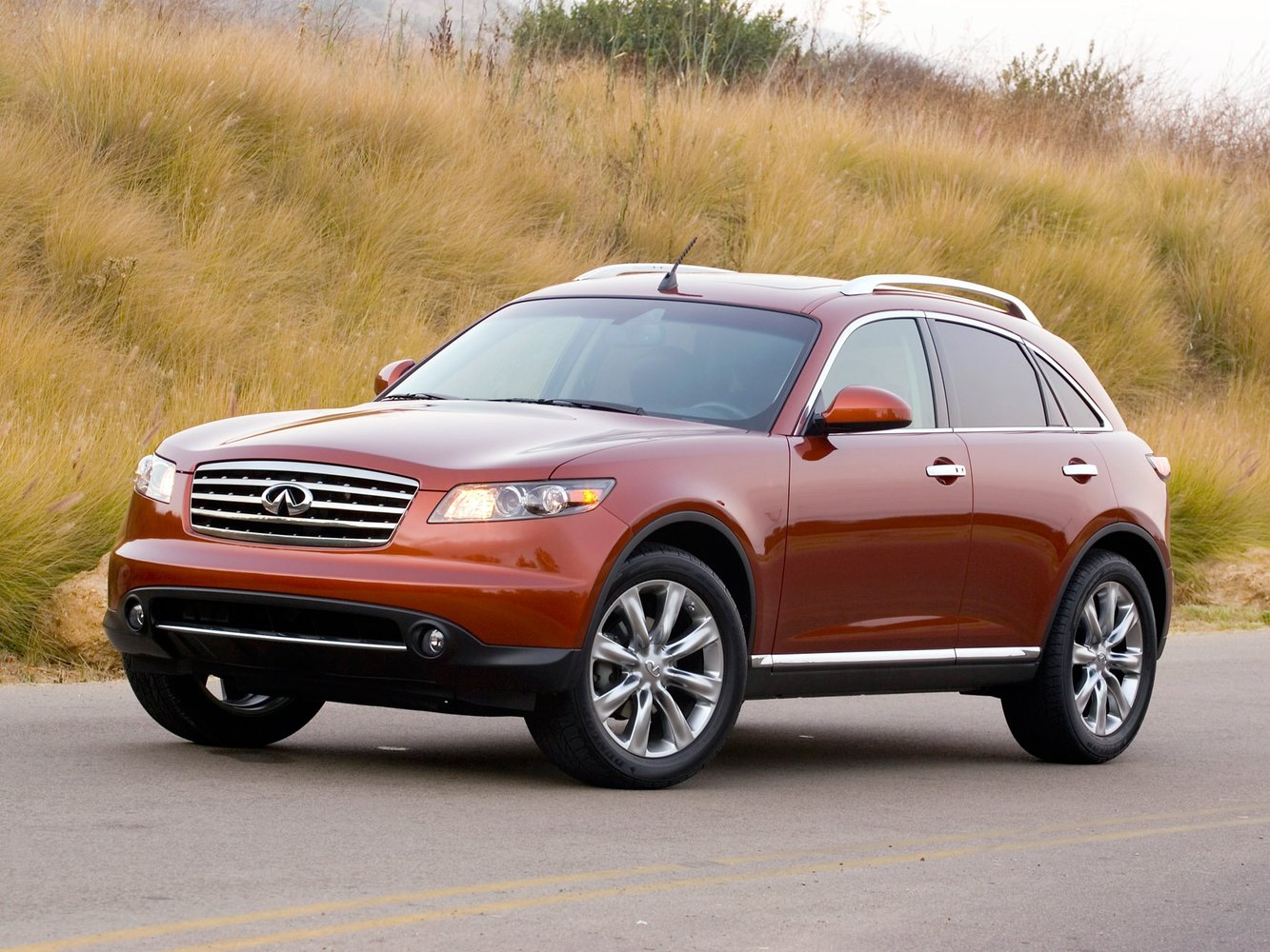 Infiniti FX I (S50) Рестайлинг (2006–2009) · FX45 4.5 AT (328 л.с.) 4WD