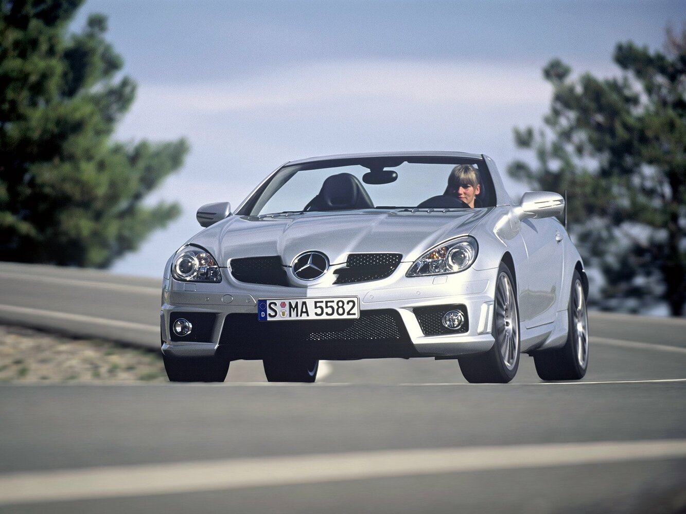 Mercedes-Benz SLK-Класс AMG II (R171) Рестайлинг (2008–2011) · 55 AMG 5.4 AT (360 л.с.)