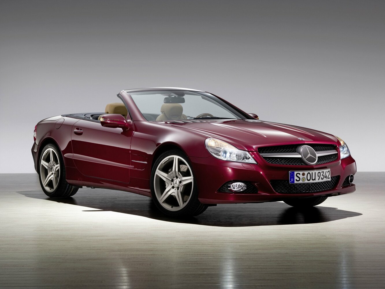 Mercedes-Benz SL-Класс V (R230) Рестайлинг 2 (2008–2011) · 350 3.5 AT (316 л.с.)