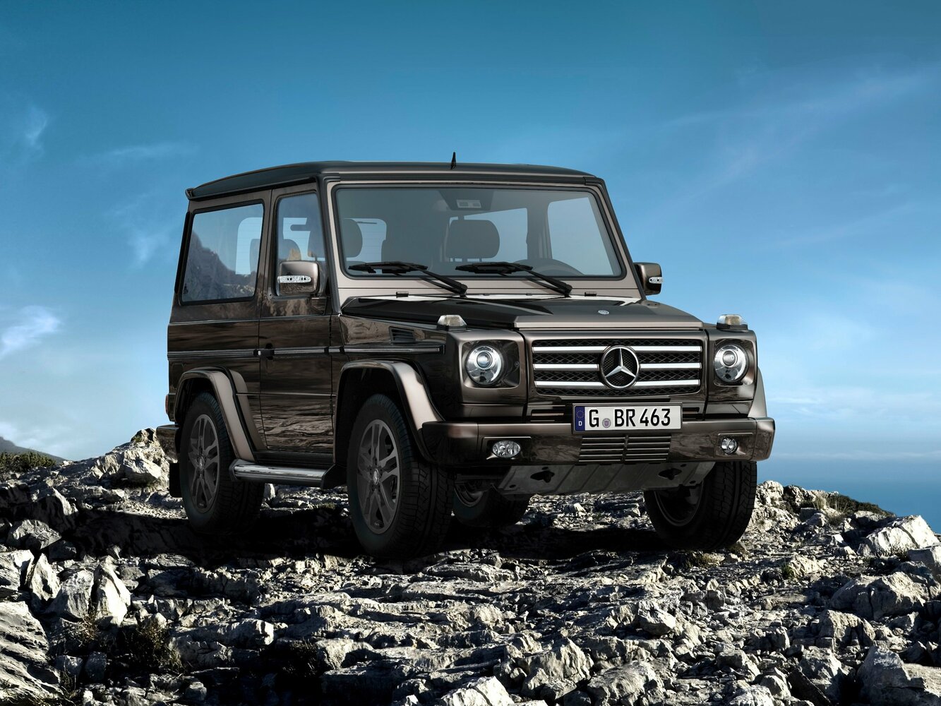 Mercedes-Benz G-Класс II (W463) Рестайлинг 2 (2008–2012) · 500 5.5 AT (388 л.с.) 4WD