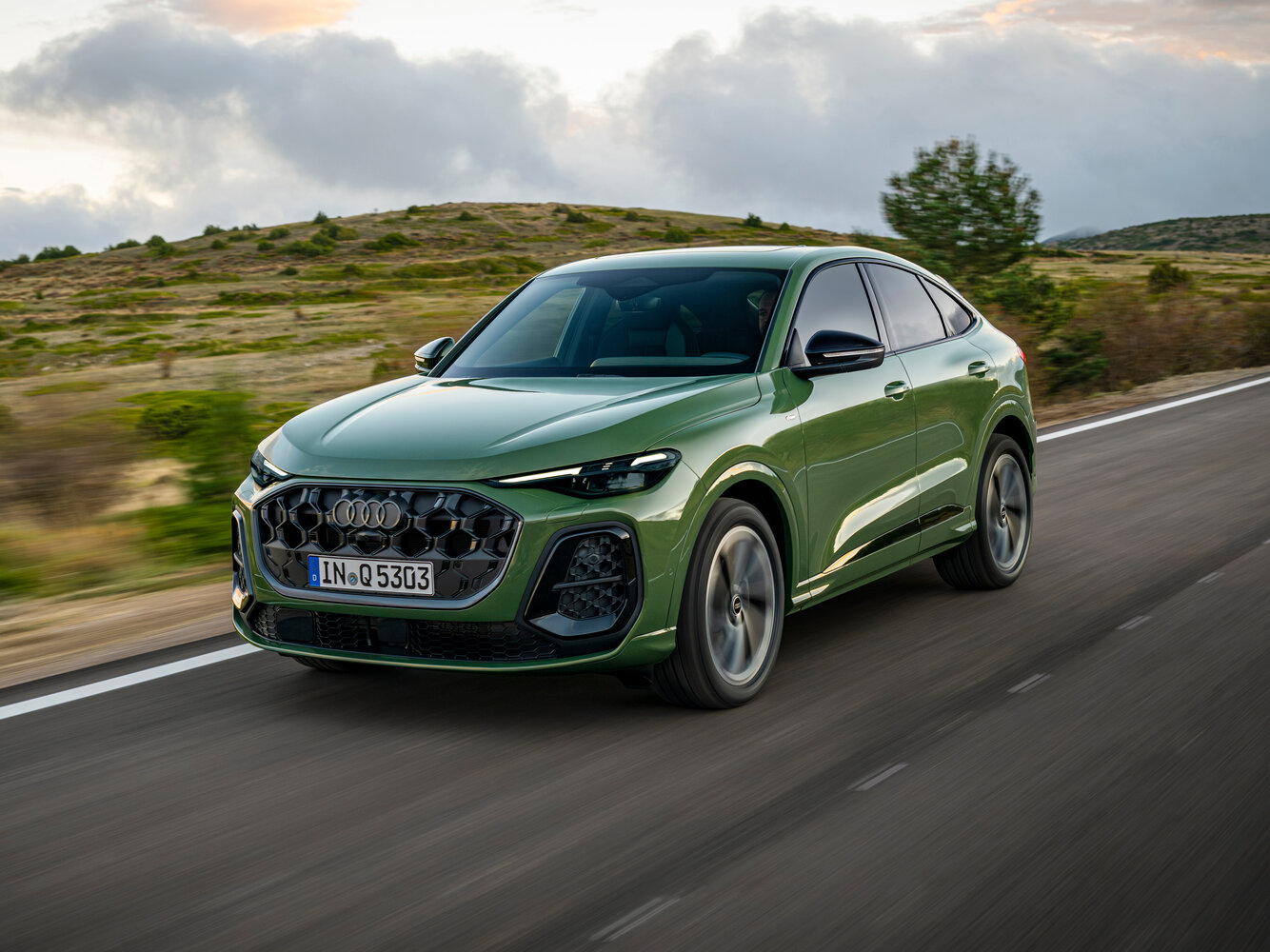 Audi Q5 Sportback II (GU) (2024–2026) · e-hybrid 2.0hyb AMT (299 л.с.) 4WD