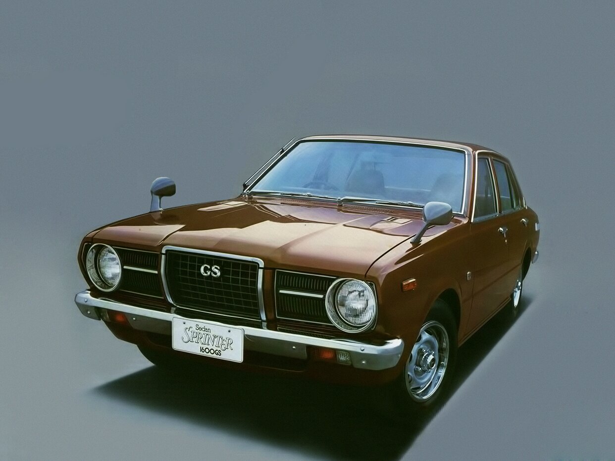 Toyota Sprinter III (E40/E60) (1974–1979) · 1.6 AT (100 л.с.)