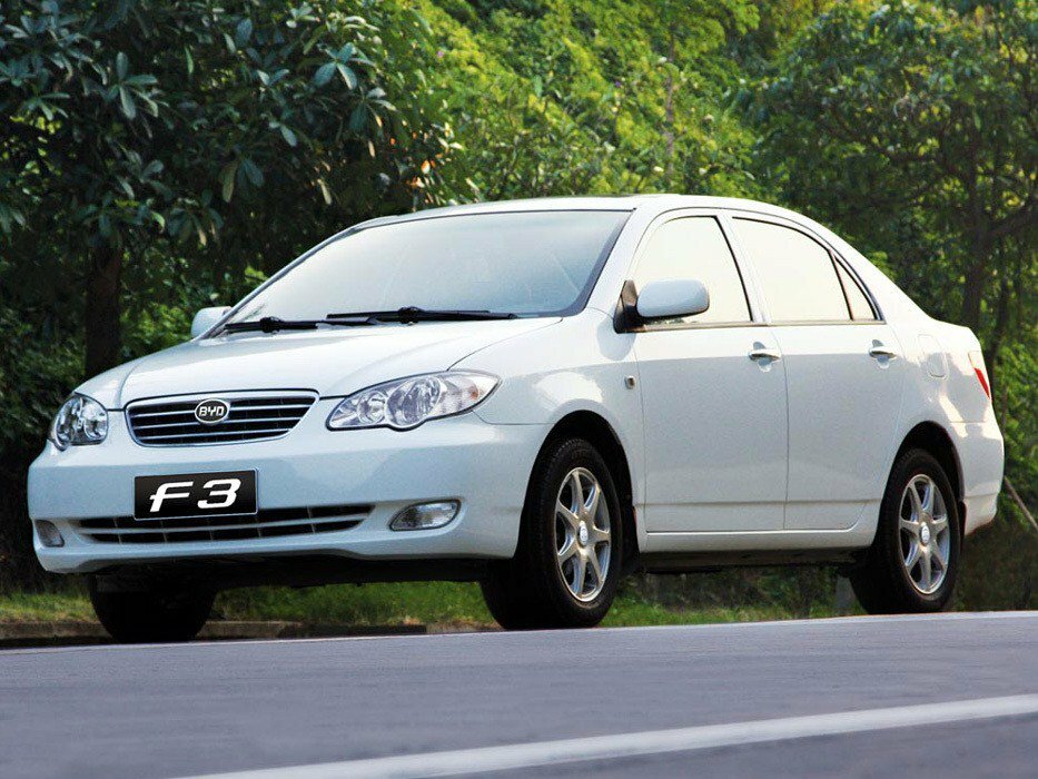 BYD F3 I (2005–2013) · 1.5 MT (107 л.с.)