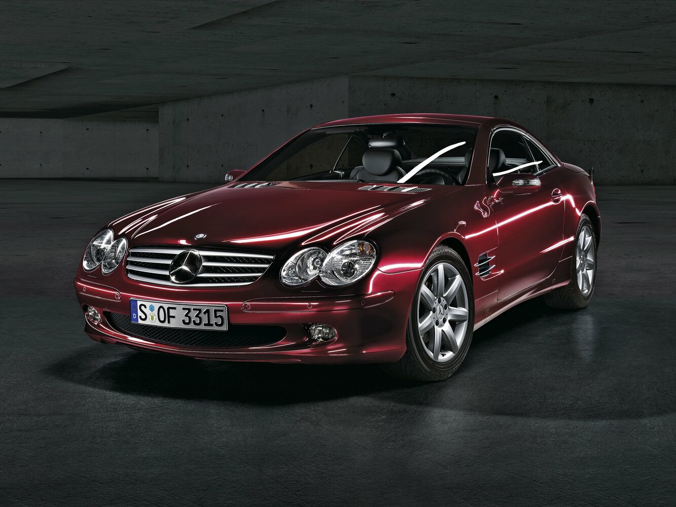 Mercedes-Benz SL-Класс V (R230) Рестайлинг (2006–2008) · 600 5.5 AT (517 л.с.)