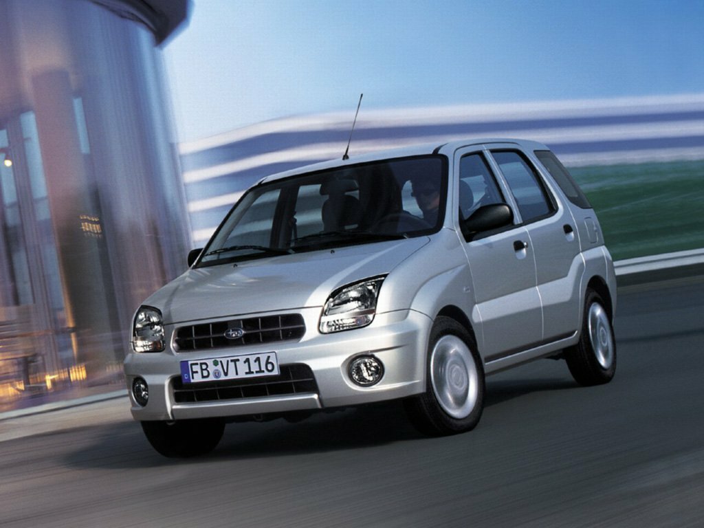 Subaru Justy III (2003–2007) · 1.3d MT (69 л.с.) 4WD