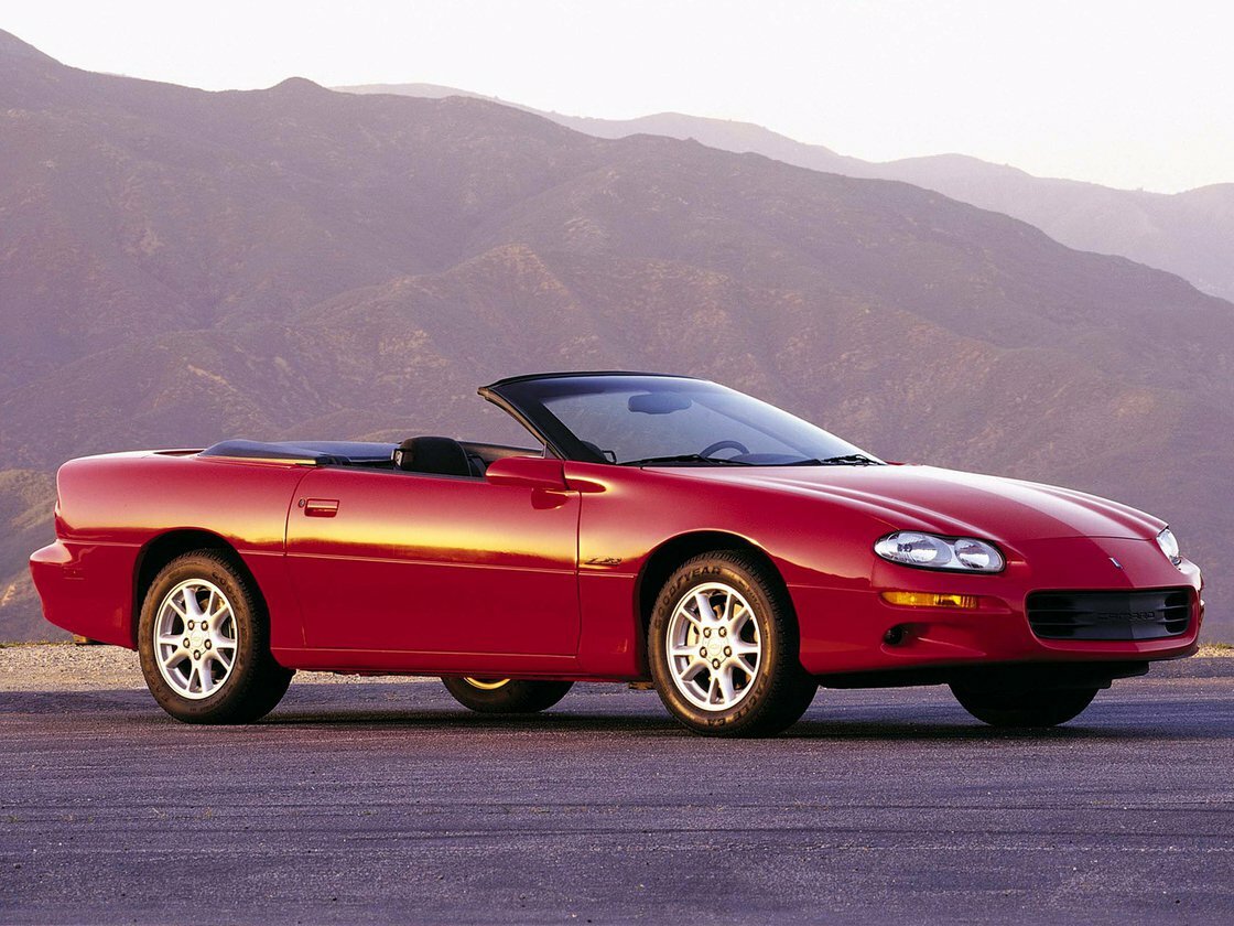 Chevrolet Camaro IV Рестайлинг (1998–2002) · 3.8 MT (203 л.с.)