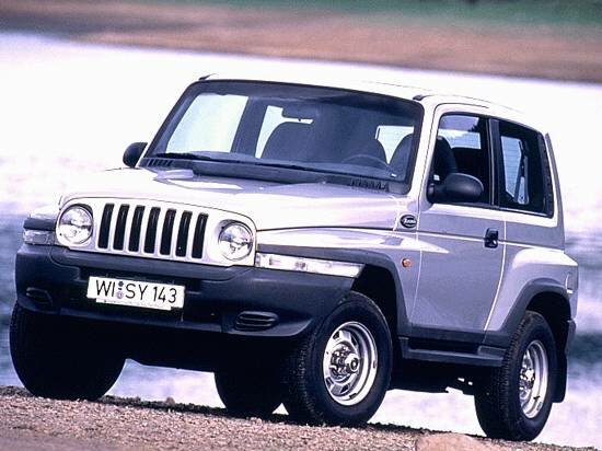 Daewoo Korando (1999–2001) · 2.3d MT (77 л.с.) 4WD