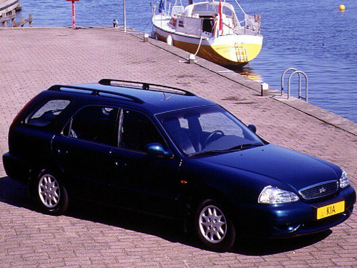 Kia Clarus II (1998–2001) · 1.8 MT (116 л.с.)