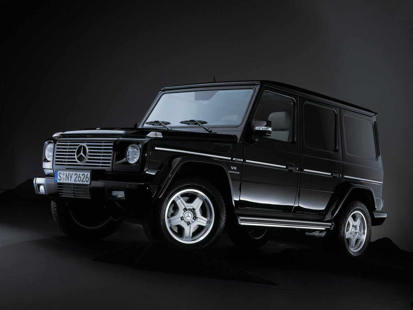 Mercedes-Benz G-Класс AMG I (W463) (1993–2008) · 55 AMG 5.4 AT (500 л.с.) 4WD