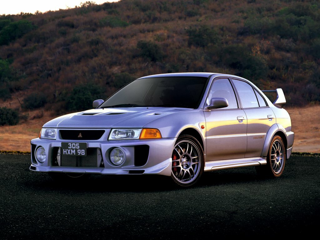 Mitsubishi Lancer Evolution V (1998–1999) · 2.0 MT (280 л.с.) 4WD