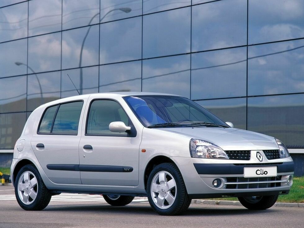 Renault Clio II Рестайлинг (2001–2003) · 1.2 MT (58 л.с.)