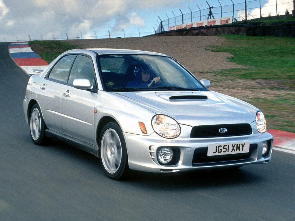 Subaru Impreza WRX II (2000–2002) · 2.0 MT (250 л.с.) 4WD