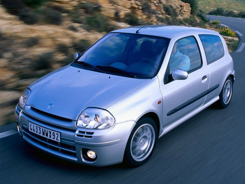 Renault Clio RS II (2000–2001) · 2.0 MT (169 л.с.)