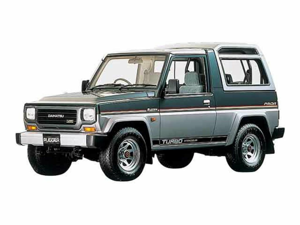 Daihatsu Rugger I (1984–1992) · 2.8d MT (79 л.с.) 4WD
