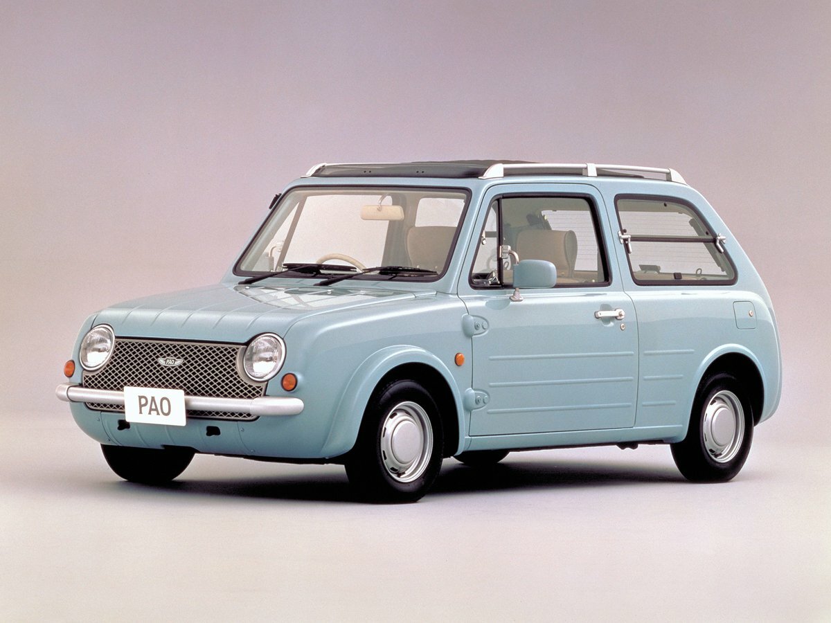 Nissan Pao (1989–1991) · 1.0 MT (52 л.с.)