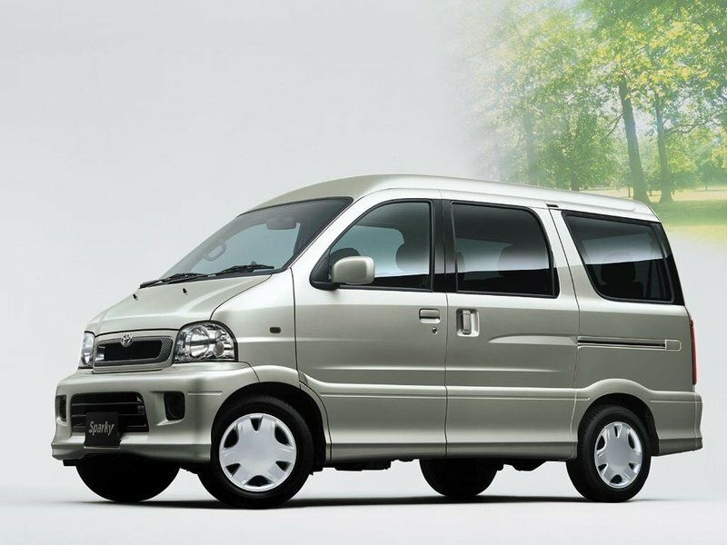 Toyota Sparky (2000–2003) · 1.3 MT (92 л.с.) 4WD