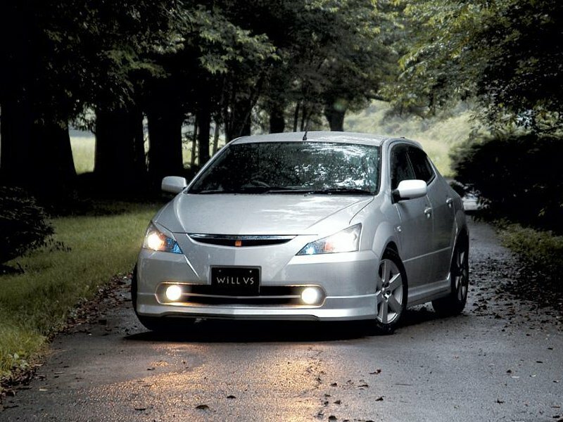 Toyota WiLL II (VS) (2001–2004) · 1.8 MT (190 л.с.)