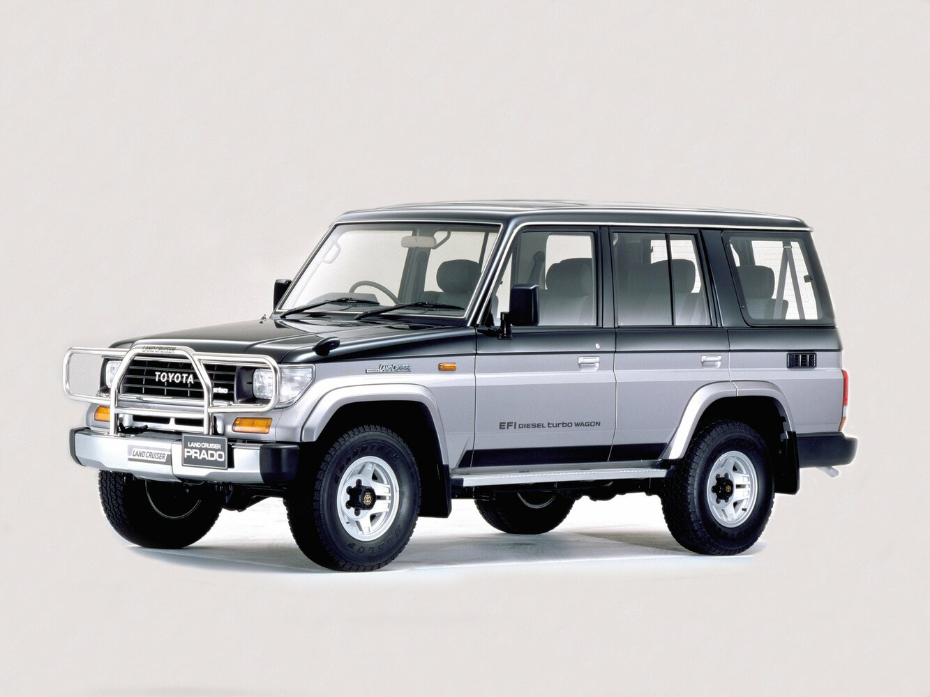 Toyota Land Cruiser Prado 70 Series (1987–1996) · 2.5d MT (85 л.с.) 4WD