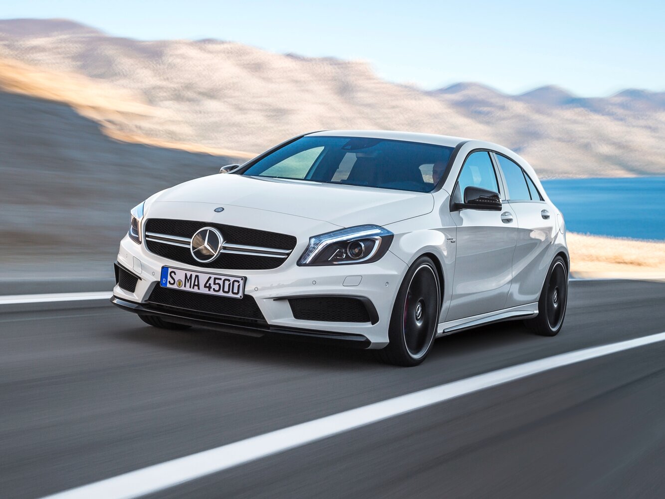 Mercedes-Benz A-Класс AMG I (W176) (2013–2015) · 45 AMG 2.0 AMT (360 л.с.) 4WD